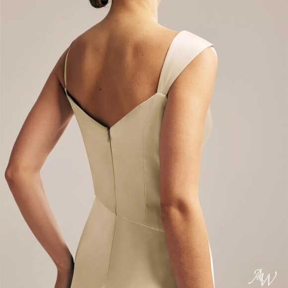 AW Bridal Mermaid Style Floor-Length Bridesmaid Dress - Picture 4 of 7